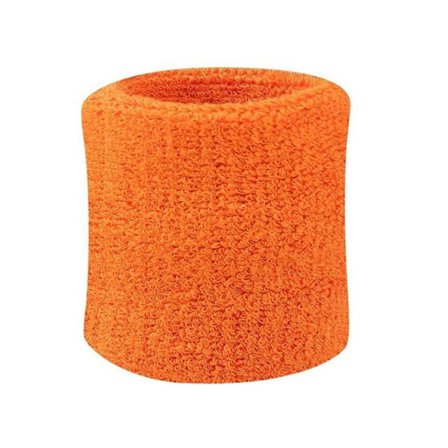 Svettband - Vristband - Korta [8cm] - Dubbelpack - Orange