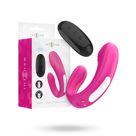 U-shaped Stimulator & Vibrator With Remote Control - Sexleker Vuxen: For par