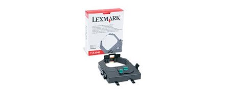LEXMARK 1 - svart - skriverbånd