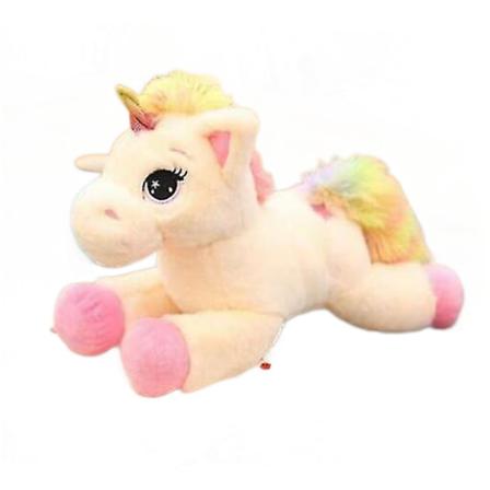 Rosa 60 Cm Plysch Enhörning Teddy Mjuk Goseleksak