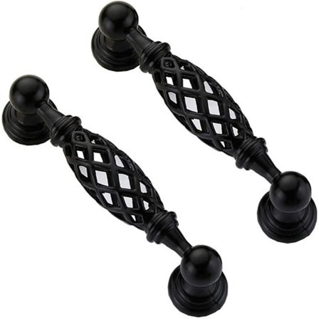 2 st antika möbelhandtag i antik stil