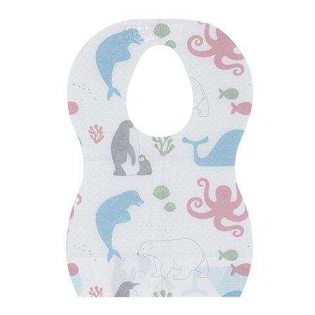 Mininor Engangshagesmække 10 stk, Børn & Forældre, Spisetid, Hagesmække