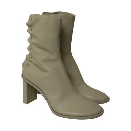 The Row, Tea Time Ankle Boots Beige, Dames, Maat:37 EU