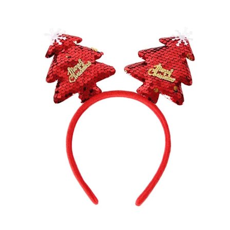 Julpannband Xmas Hårband 6 6 6