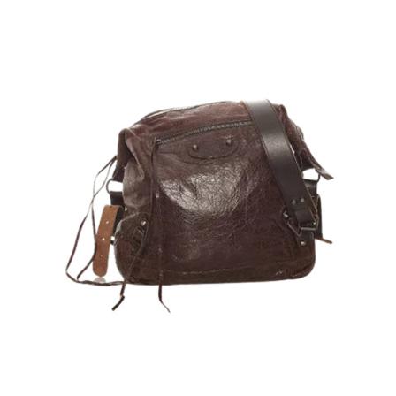 Balenciaga Vintage Pre-owned Läder balenciaga-vskor brun, Dam Vintage Väskor, Dam, Storlek: ONE SIZE