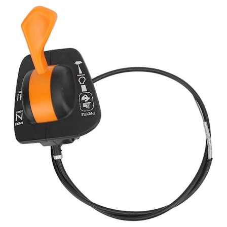 Enkelt Greb Gashåndtag Choker Kabel GY21107 Erstatning for John Deere LA135 LA145 LA155 LA165