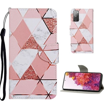 Wonderland Samsung Galaxy S20 FE 5G / S20 Fe Flippetui - Stone Grain