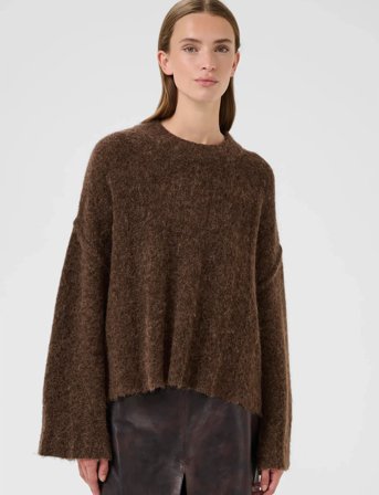 Karen By Simonsen Kbblake Lara Oneck - Brown - XXS