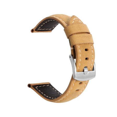 Klokkereim Dame Herre Klokkereim LYS BRUN 22MM