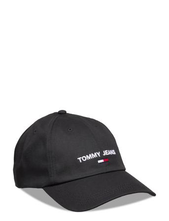 Tjw Sport Cap Accessories Headwear Caps Sort Tommy Hilfiger