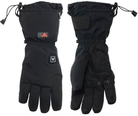 Avignon Varmehansker Lang, Inkl Powerbank Svart