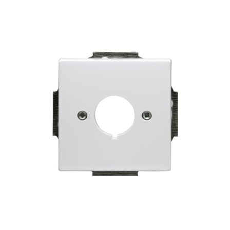 ABB Impressivo Centrumplatta 22.5 mm Vit, Strömbrytare & vägguttag