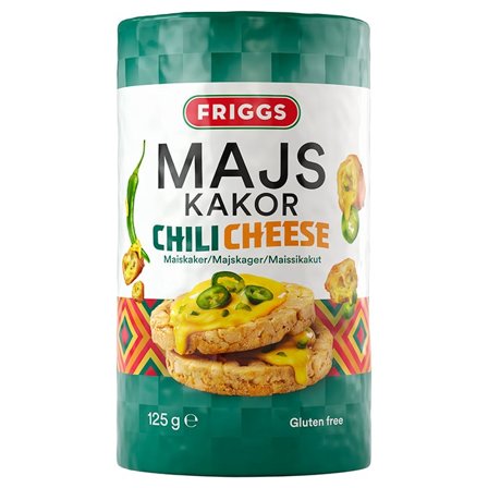 Friggs Health Food Majskakor 125 g