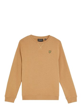 Crew Neck Sweatshirt Orange Lyle & Scott