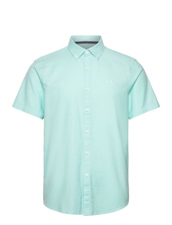 Original Penguin Ss Oxford Strtch No - Blue - L