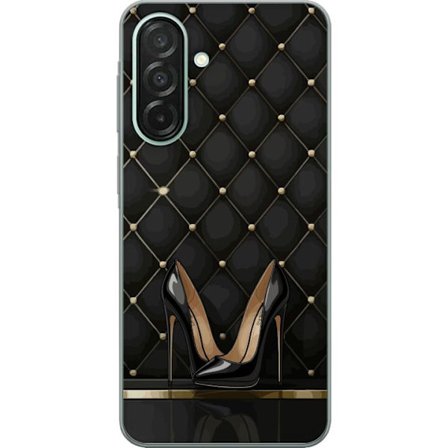 Kompatibel Mobilcover til Samsung Galaxy A26 Sorte højhælede sko i elegant stil