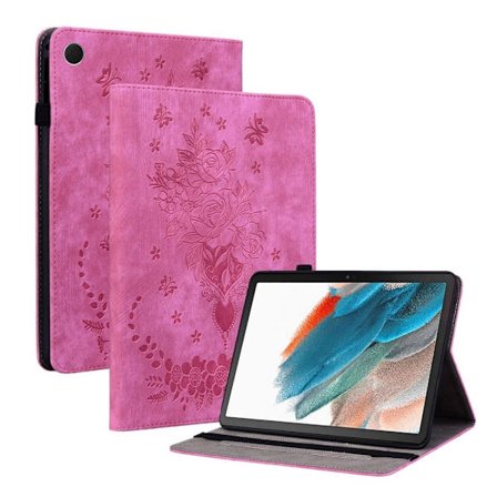 Samsung Galaxy Tab A11 Plus Cover with print - Dark pink