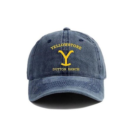 Yellowstone National Park Baseball Caps Distressed Hats Cap Men Women Retro Outdoor Summer Adjustable Yellowstone Hats Mz-294 [DB]