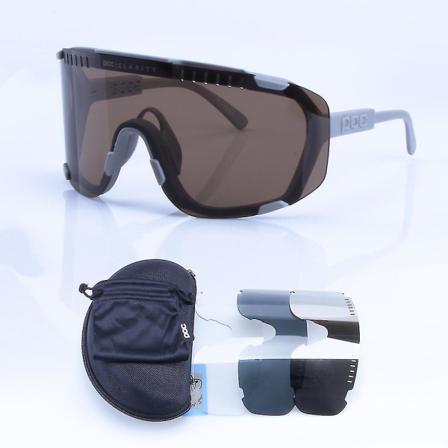 Poc Devour Polarized 4 Lens Cykelsolglasögon Män Kvinnor