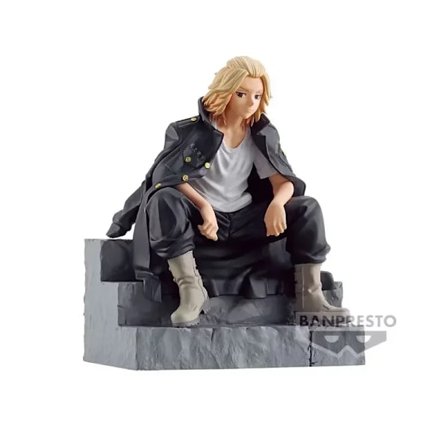 Original BANPRESTO Tokyo Revengers Mitsuya Takashi 13CM PVC Anime Actionfigurer Relax Time Samlingsmodel Ornament Legetøj