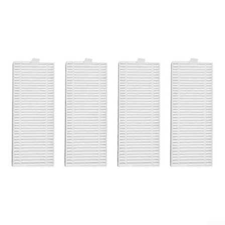 Filtererstatning for RV10 og RV30 Plus robotstøvsuger 4/10 pakke erstatningsfiltre, kompatible husholdningsapparattilbehør (FMY)