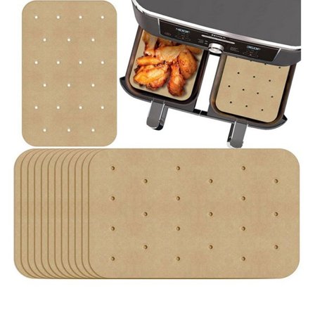 100-pakkaus Air Fryer -leivinpaperia
