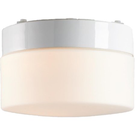 Ifö Electric Opus 200/140 Bastuarmatur IP44, rak, E27 Vit, Belysning