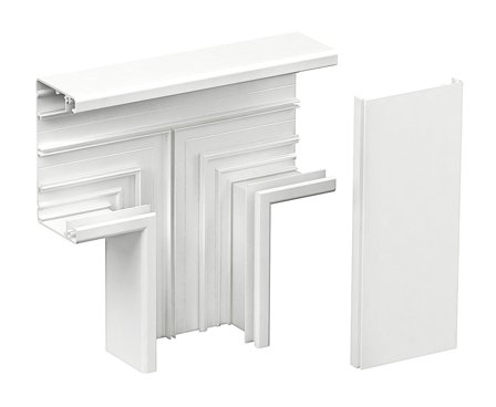 Schneider Electric 5575284 T-stycke 52 x 200 mm Vit, Installationsmaterial