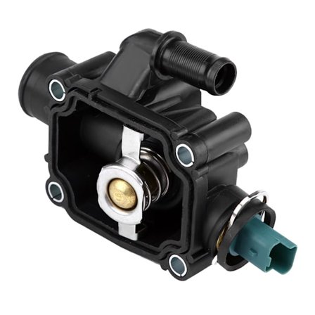 Motor kølevæske termostat hus samling passer til Peugeot 206 207 CCGRAND RAID PARTNER.