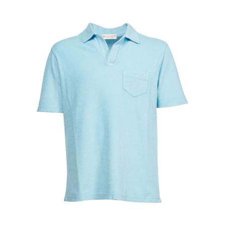 Filippo De Laurentiis, T-Shirt Polo Blauw, Heren, Maat:M