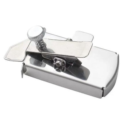 1 stk. Magnetisk sømføring for symaskin, multifunksjonell rettlinjet kantfaldsøm linjal for Al