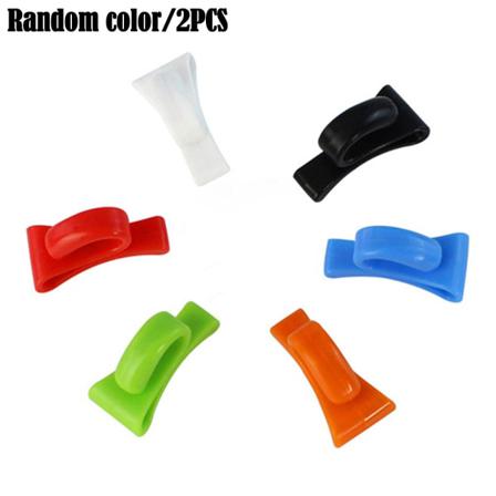 2st Anti-förlorad Väska Innerkrok Nyckelklämma Bärbar Plastnyckelring