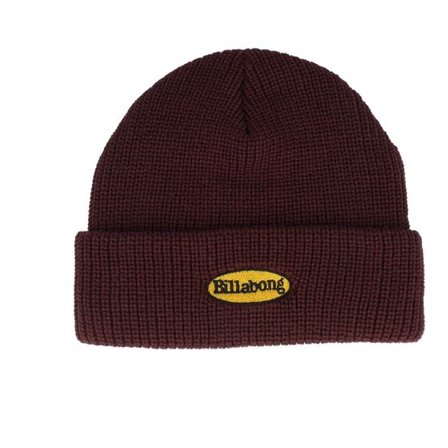 Billabong - Röd cuff Beanie - Mogul Beanie Port Cuff @ Hatstore