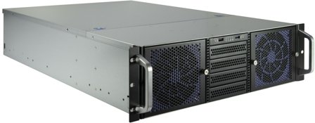 INTER-TECH Ipc 3U-30765 3U 19" Rack Enclosure