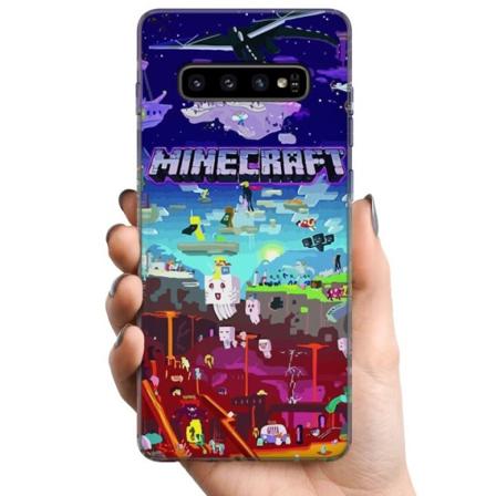 Samsung Galaxy S10 TPU Mobilskal Minecraft