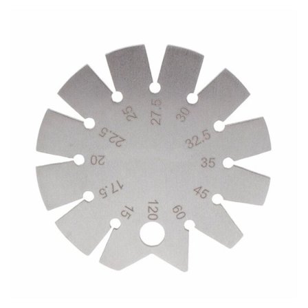 Grader Mini Protractor, Hängande Rostfritt Stål Bärbar B