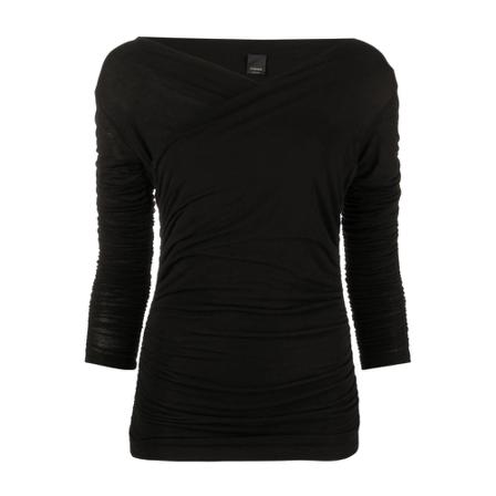 Pinko - Blusar - Svart - Dam - Storlek: M, Dam, Storlek: M