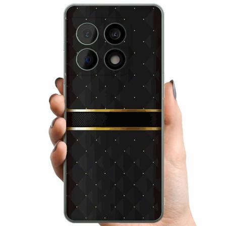 Oneplus 10 Pro Tpu Mobilskal Golden Stripes