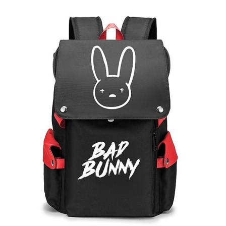 Bad Rabbit Ryggsäck Singer Skolväska med stor kapacitet Style 27