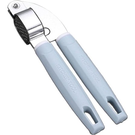 Hvidløgshakker - Hvidløgspresser og klemværktøj med ergonomisk håndtag til begyndere og professionelle, tåler opvaskemaskine