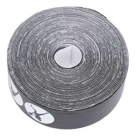 Tennis Racket Head AntiScratch Tape Racket Head Frame Guard PU Beskyttende Klistremerke (Svart)