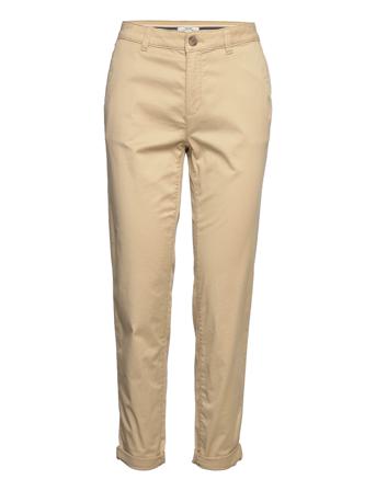 Pants Woven Chinos Bukser Brun Esprit Casual