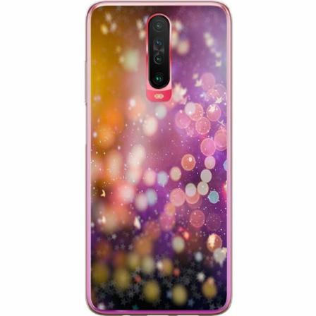 Xiaomi Redmi K30 Genomskinligt Skal Glitter