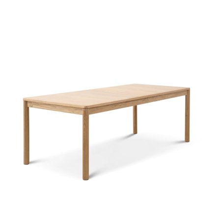 Sydney Spisebord i Eg, 220x95cm - Elegant egefiner & massiv eg - Perfekt til middagsselskaber - Holdbart MDF Bord med Mål: 220x95x76,5cm