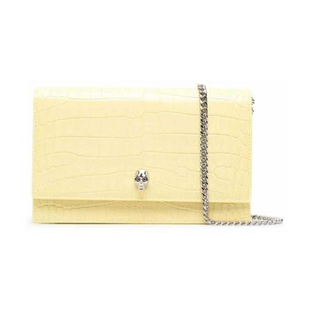 Alexander McQueen Taske Gul, Dame Skuldertasker, Størrelse: ONE Size
