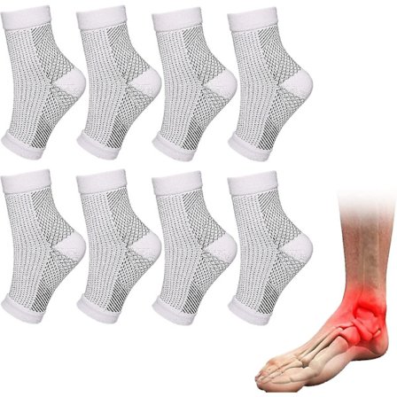 5 par beroligende sokker for nevropati Smertelindring ved sengetid rolige sokker Tretthet Kompresjon Fotarm Støttebøyle Sokkdi Man Jia