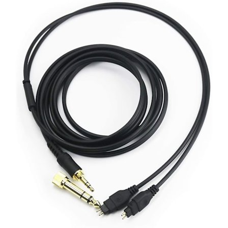 Reservekabel kompatibel med Sennheiser Hd650, Hd600, Hd580, Hd660s, Hd58x, Hd565, Hd545, Hd535, Hd525 hodetelefoner-1,5 m