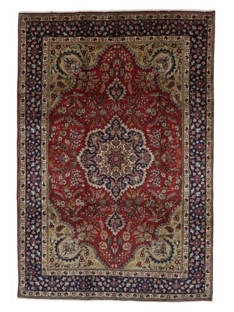 Medaille Tabriz Vloerkleed 211X310 Wol