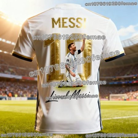 Hot Selling ChatGPT AI MESSI #10 Fodboldtrøje Voksne Børn Fodbold Træningstoppe Komfortabel Sommer Fan Edition Sportstøj