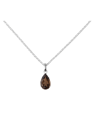 Sophie by Stone drop pendant Smycken & klockor Dam Brun ONESIZE